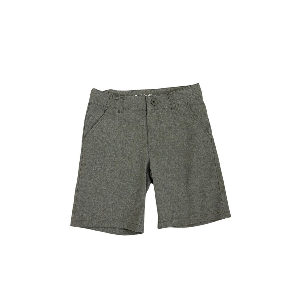 Cat & Jack Gray Adjustable Waistband Performance Shorts Size Youth 8